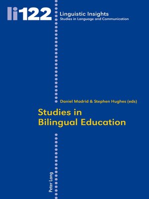 cover image of Studies in Bilingual Education